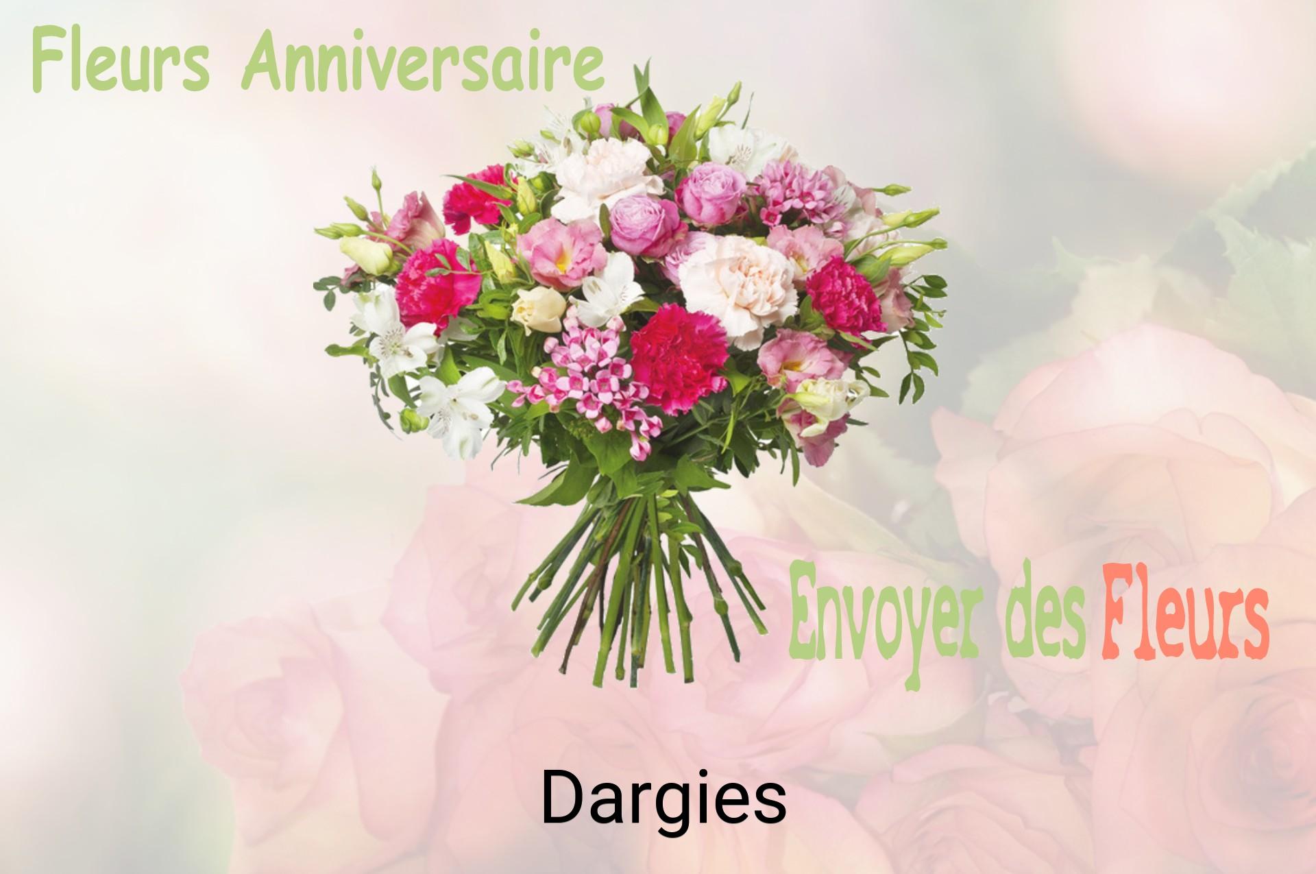 Bouquet de fleurs d’anniversaire livré à Dargies